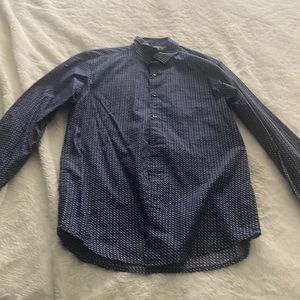 Mens Long Sleeve Button Down Shirt